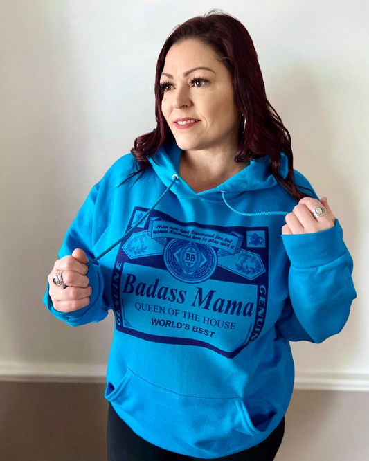 badass mama | hooded sweatshirt
