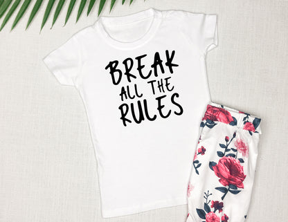 Break All The Rules | Kids Tshirt