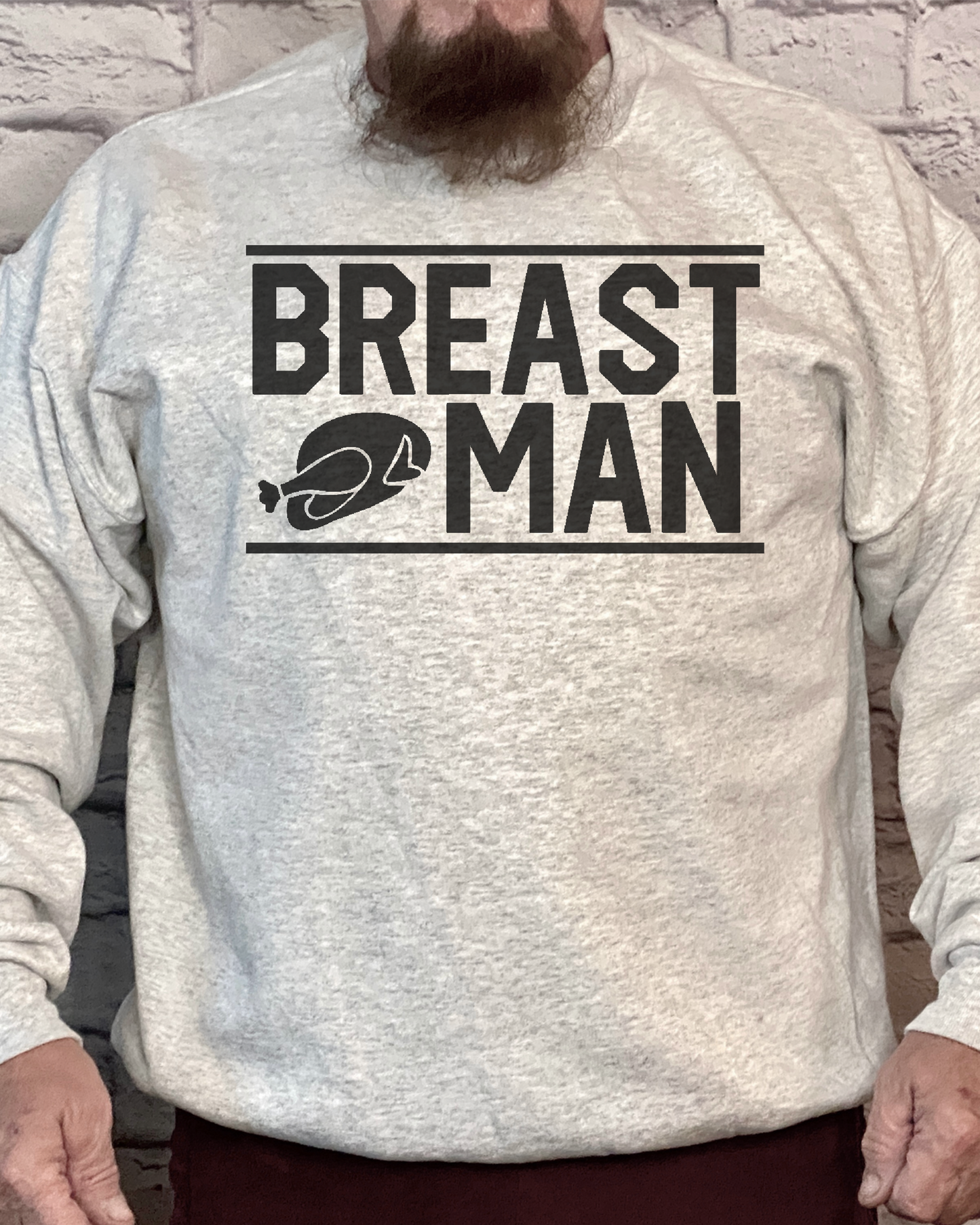 breast man | men's graphic top