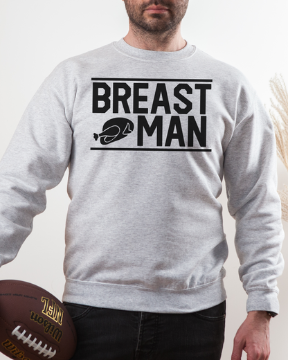 breast man | men's graphic top