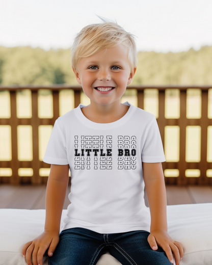 little bro | toddler tshirt