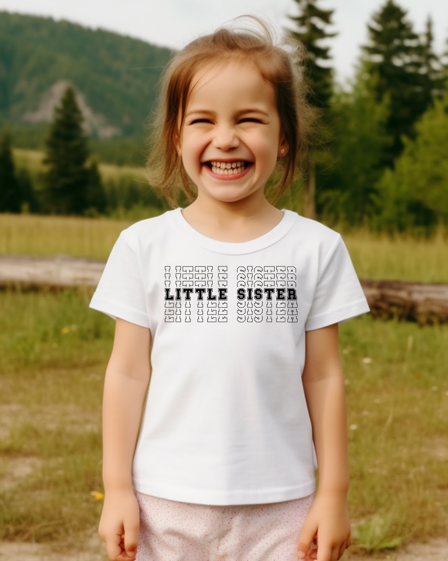 little sister | toddler tshirt