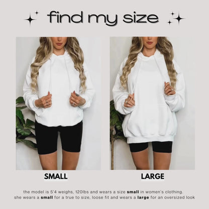 going for the I have kids look | hooded sweatshirt