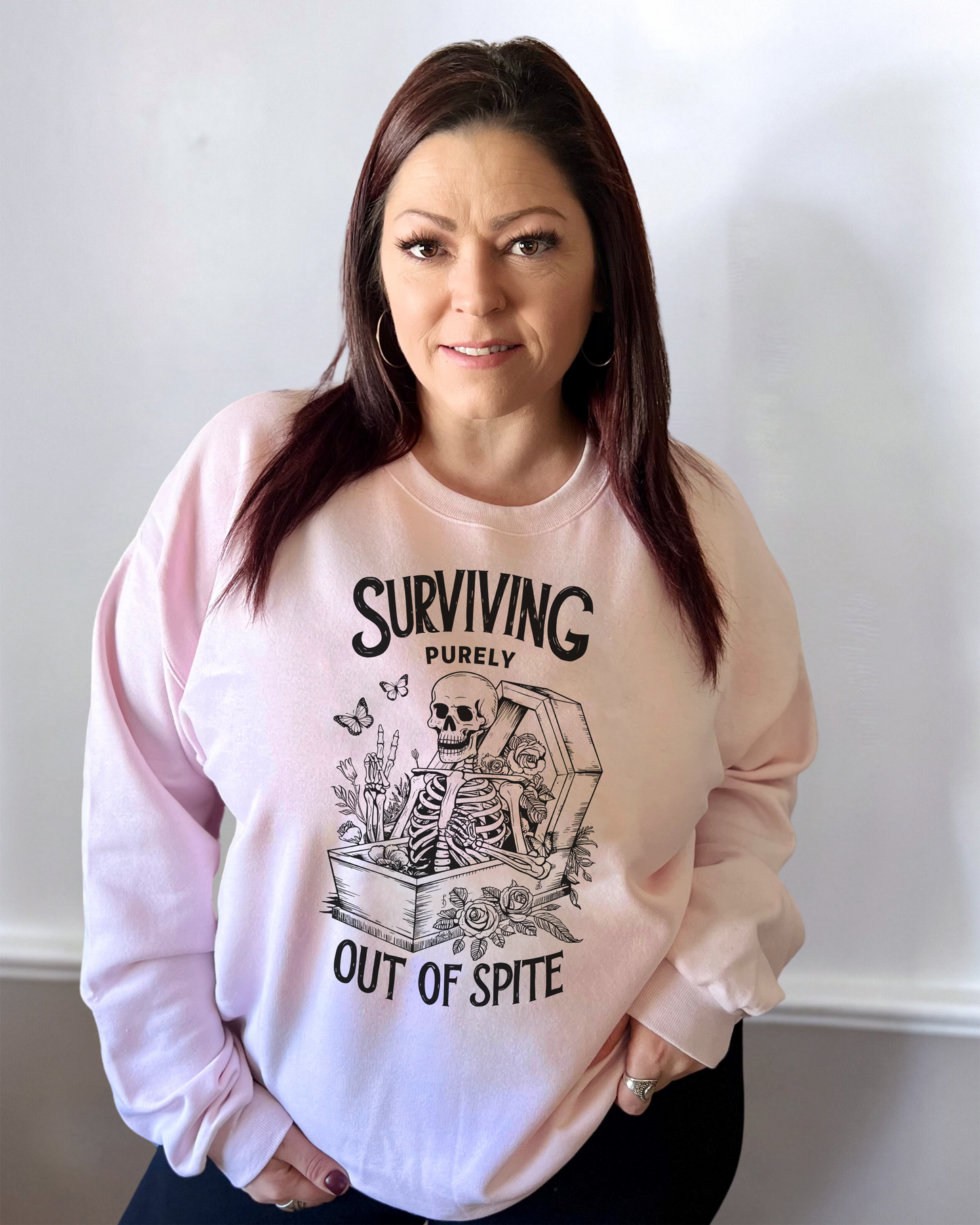 surviving purely out of spite | sweatshirt