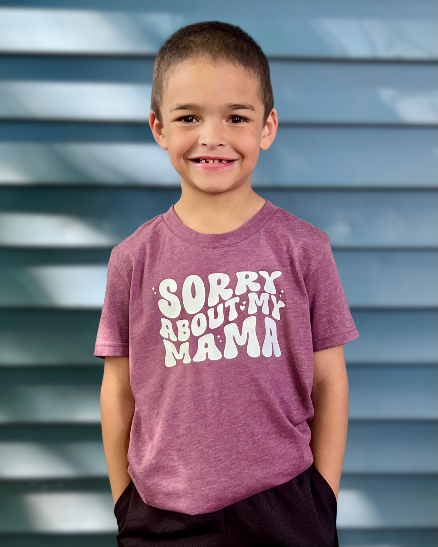 sorry about my mama | kids t-shirt