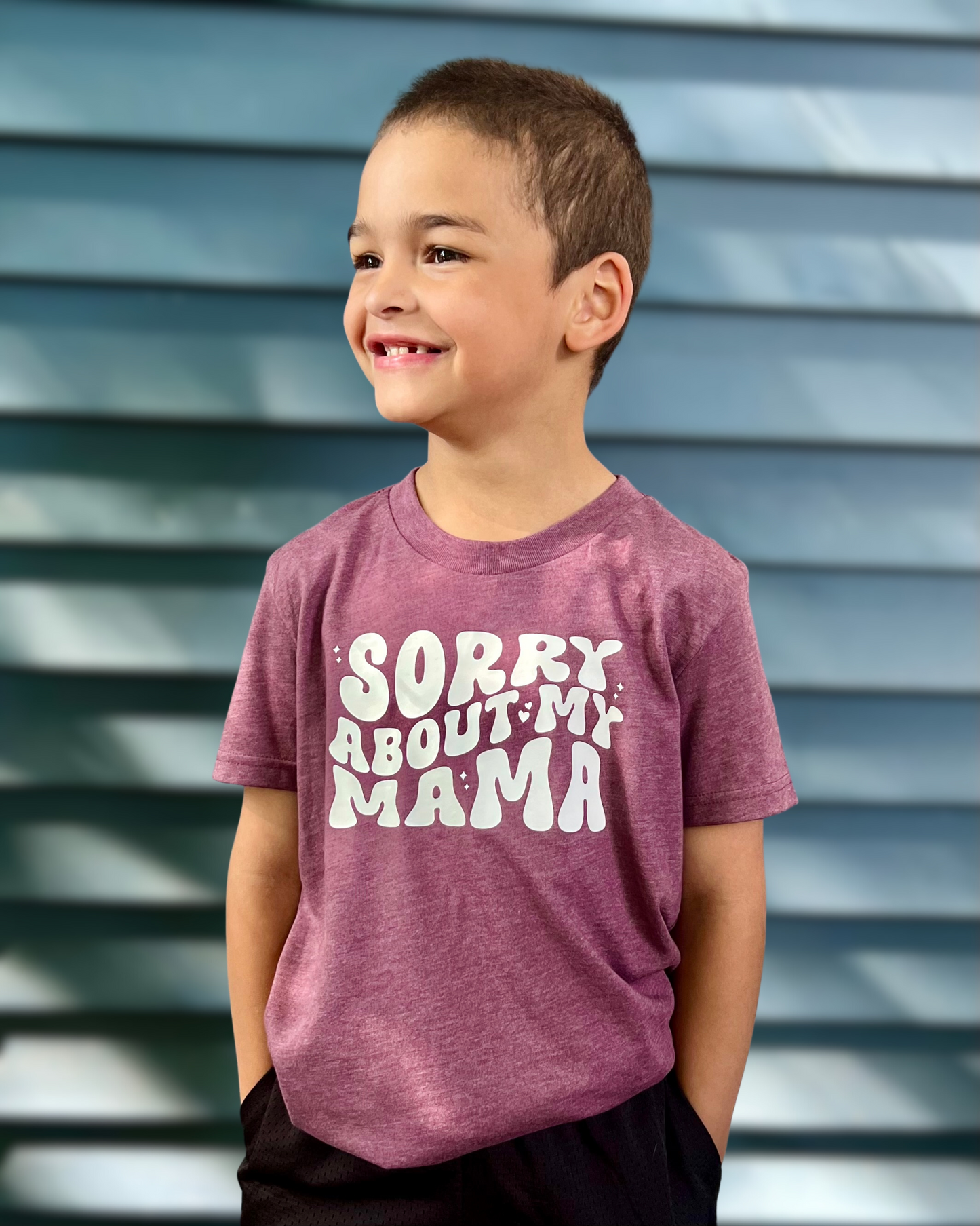 sorry about my mama | kids t-shirt