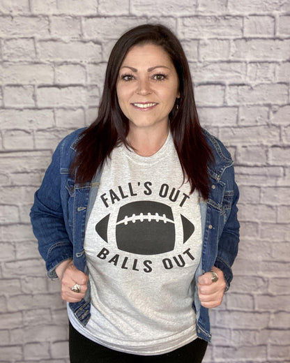 Falls Out Balls Out - Women's shirts -  Rustic Cuts