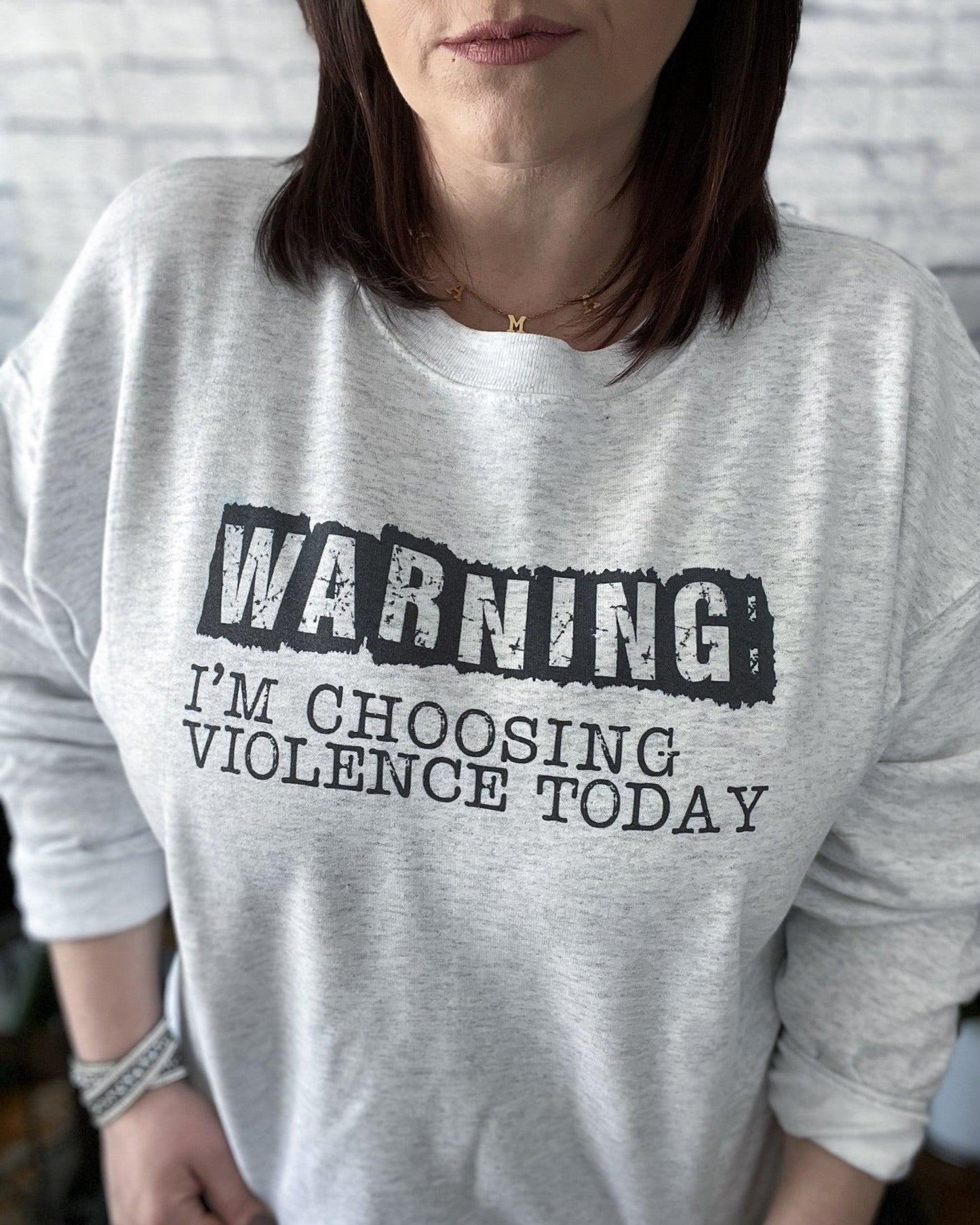Warning: I'm Choosing Violence Today - Women's shirts -  Rustic Cuts