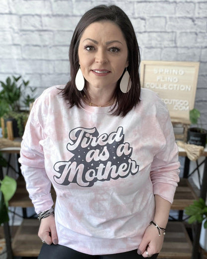 Tired As A Mother - Women's shirts -  Rustic Cuts