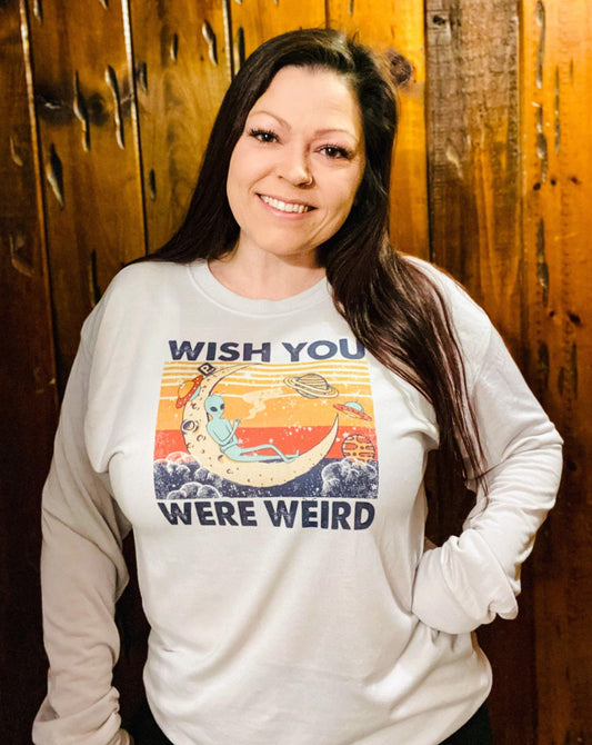 Wish You Were Weird - Women's shirts -  Rustic Cuts