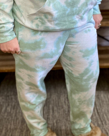 Dark Emerald Dyed Jogger Sweatpants - Women's shirts -  Rustic Cuts
