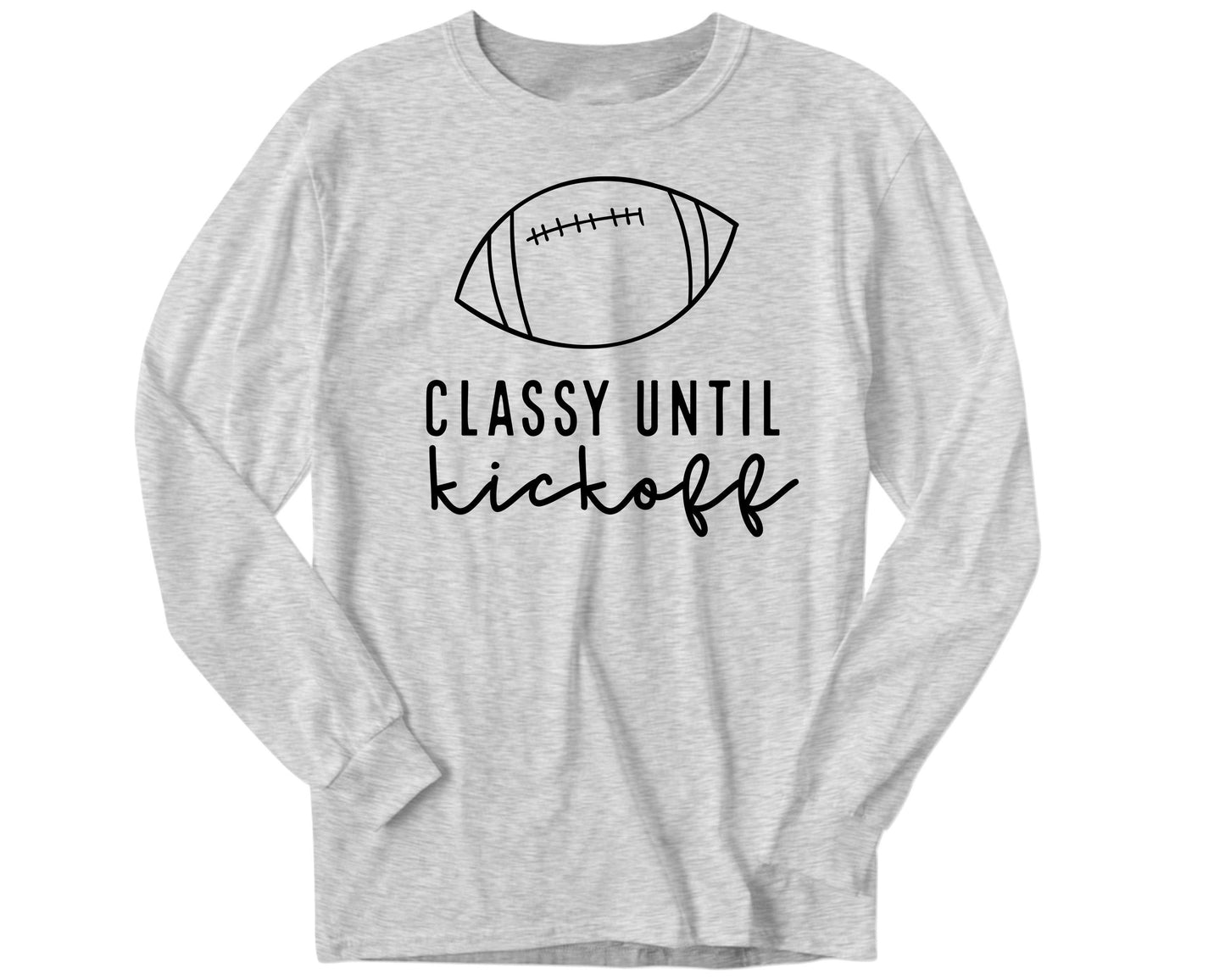 Classy Until Kickoff - Women's shirts -  Rustic Cuts