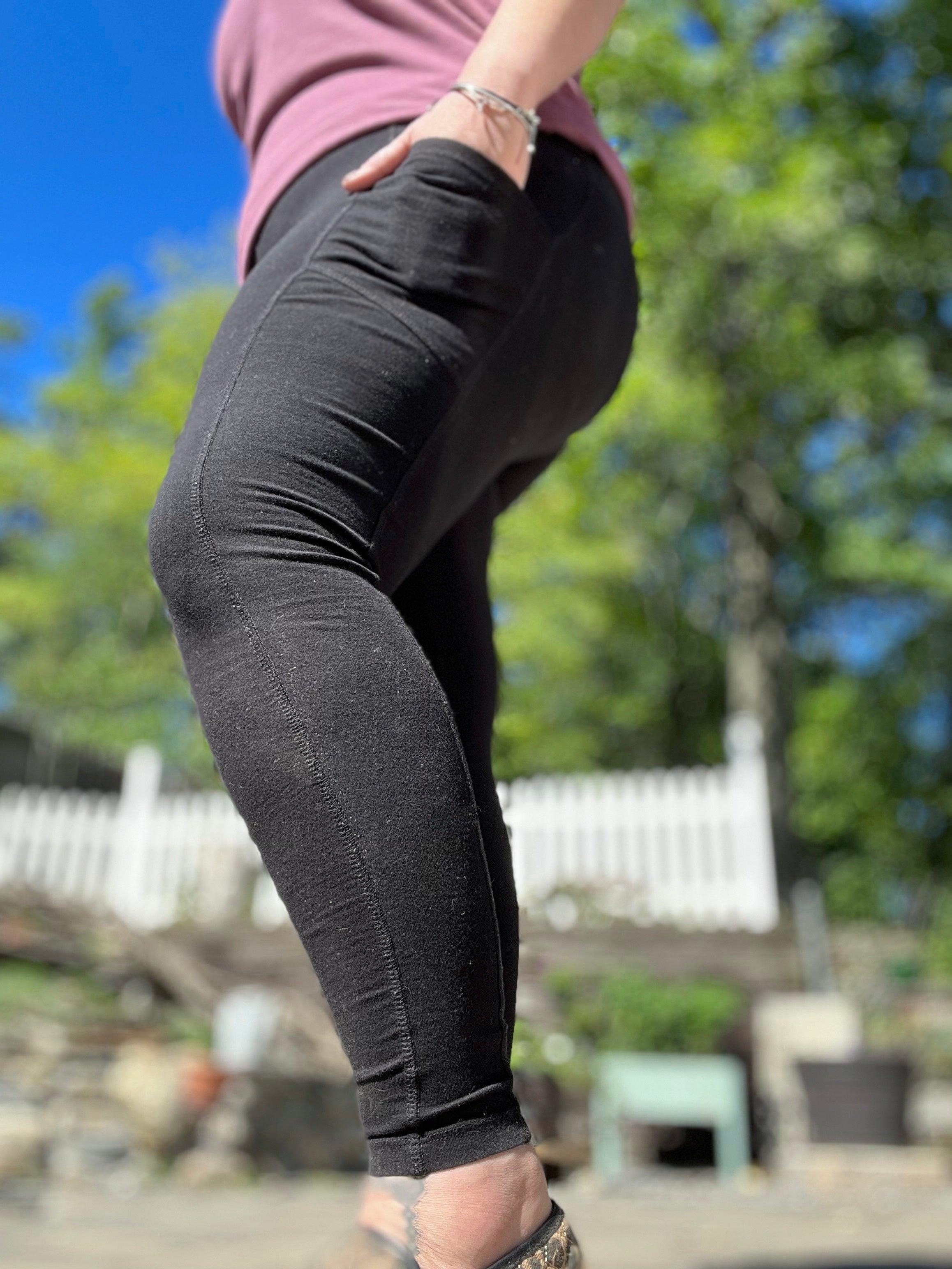 Thick waistband clearance leggings