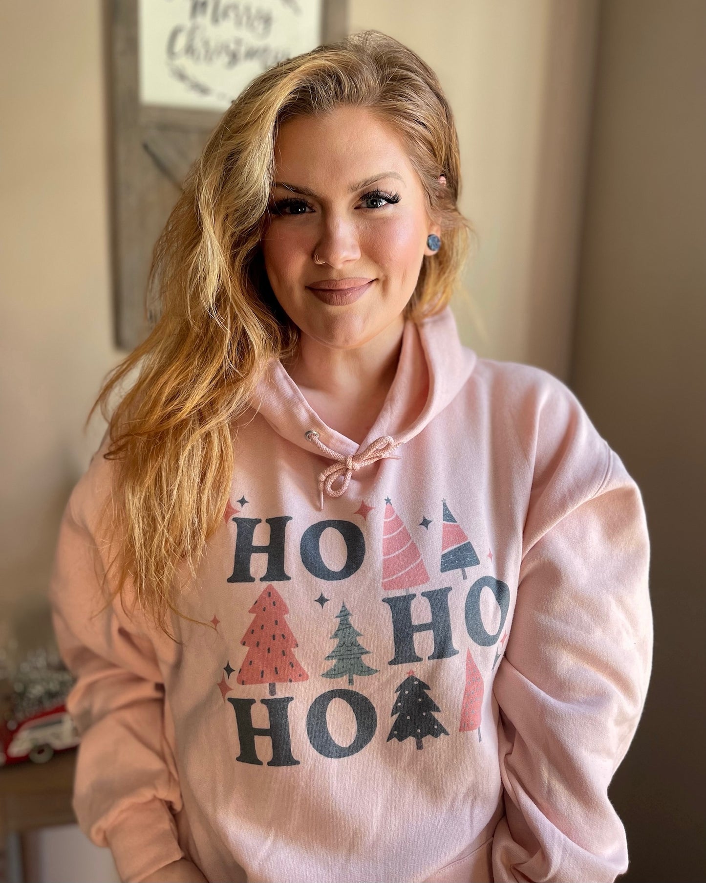 ho ho ho | hooded sweatshirt