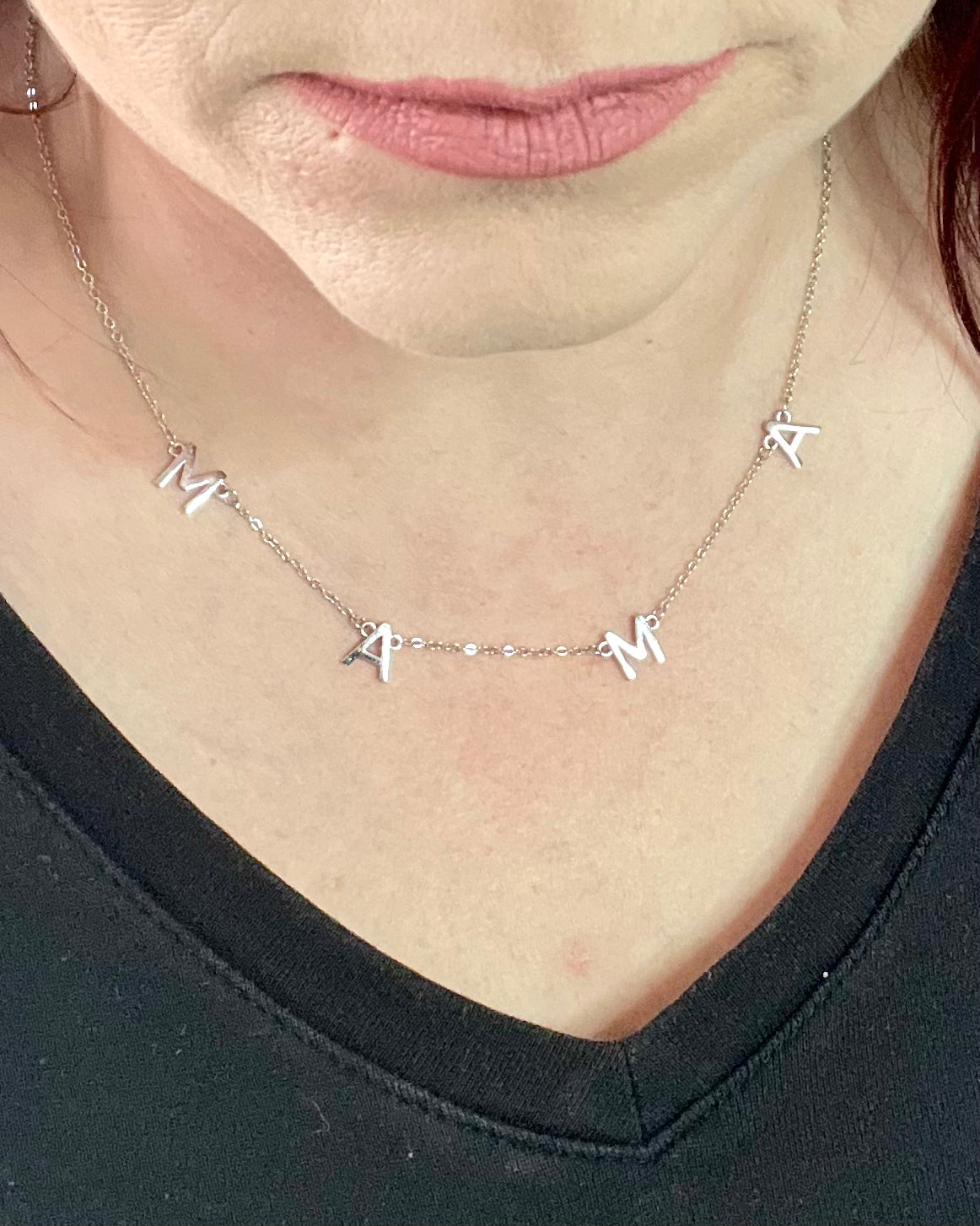 MAMA Necklace | Silver