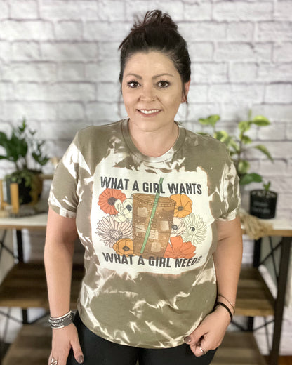 What A Girl Wants What A Girl Needs - Women's shirts -  Rustic Cuts