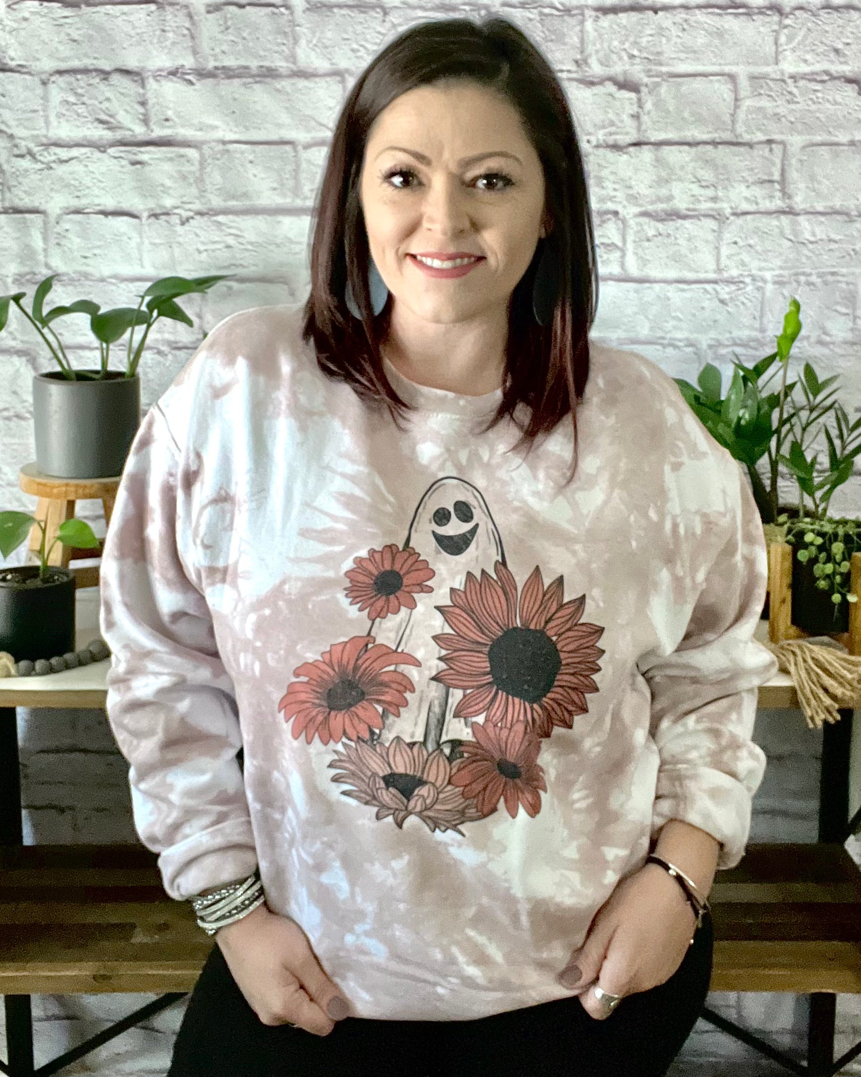 Floral Ghost - Women's shirts -  Rustic Cuts