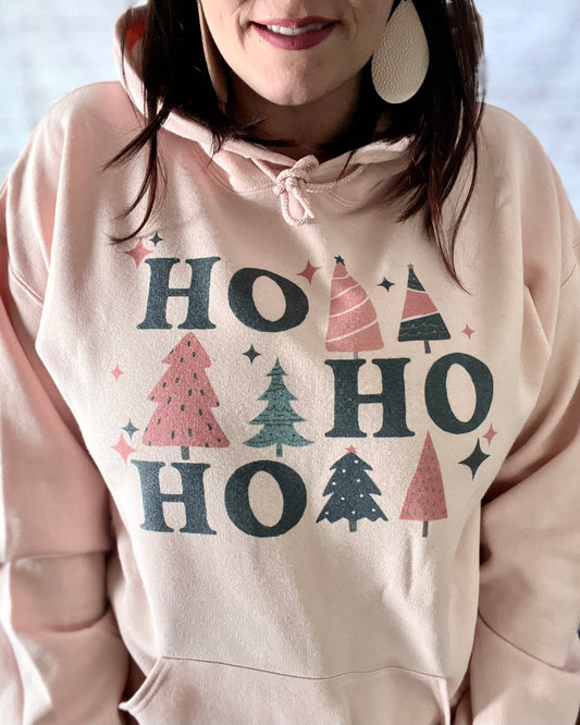 Ho Ho Ho | Hooded Sweatshirt