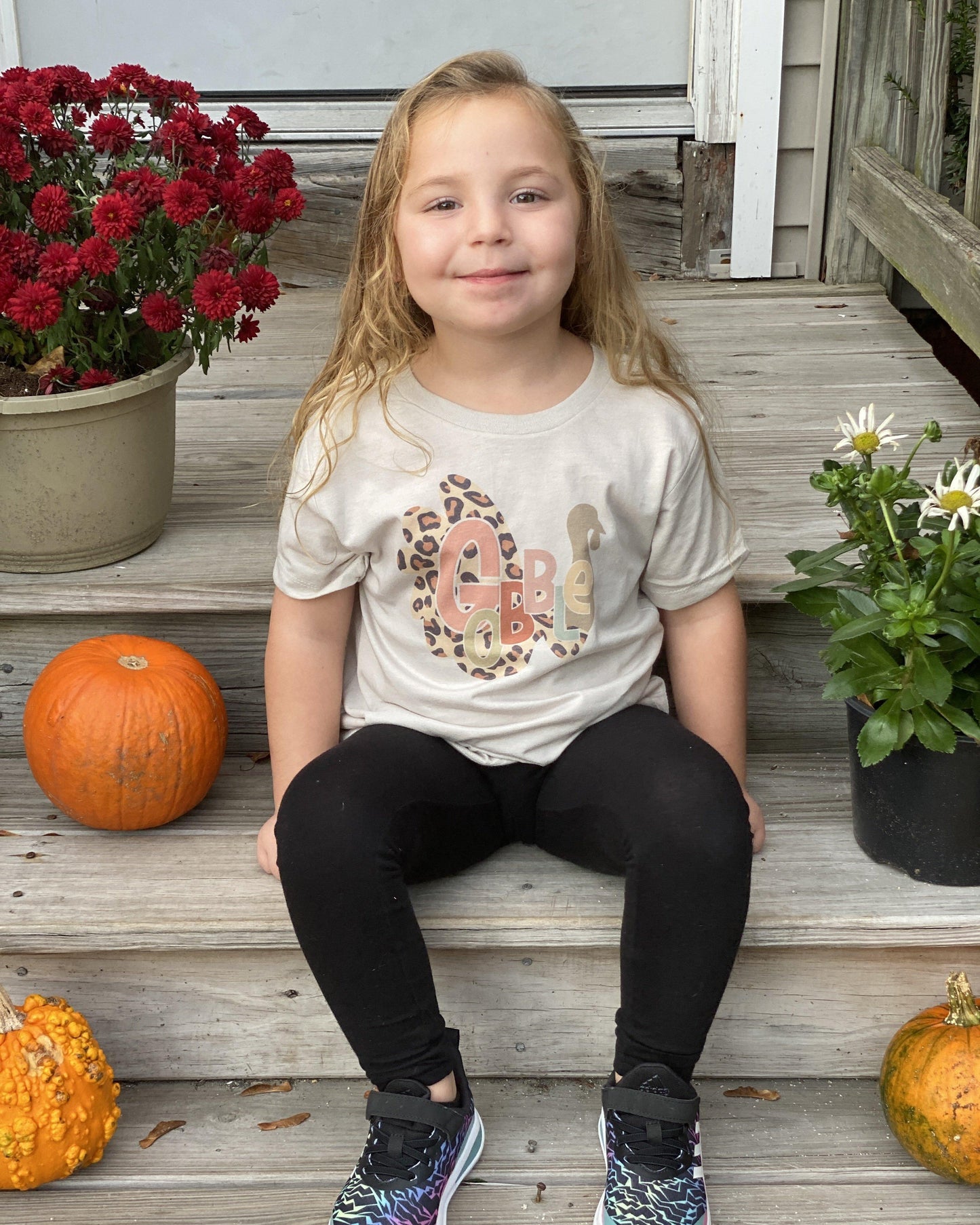 Gobble - Leopard Print - Youth Shirts -  Rustic Cuts