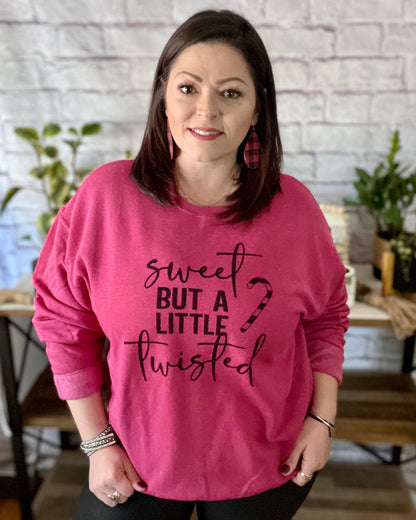 Sweet But A Little Twisted | Crewneck Sweatshirt