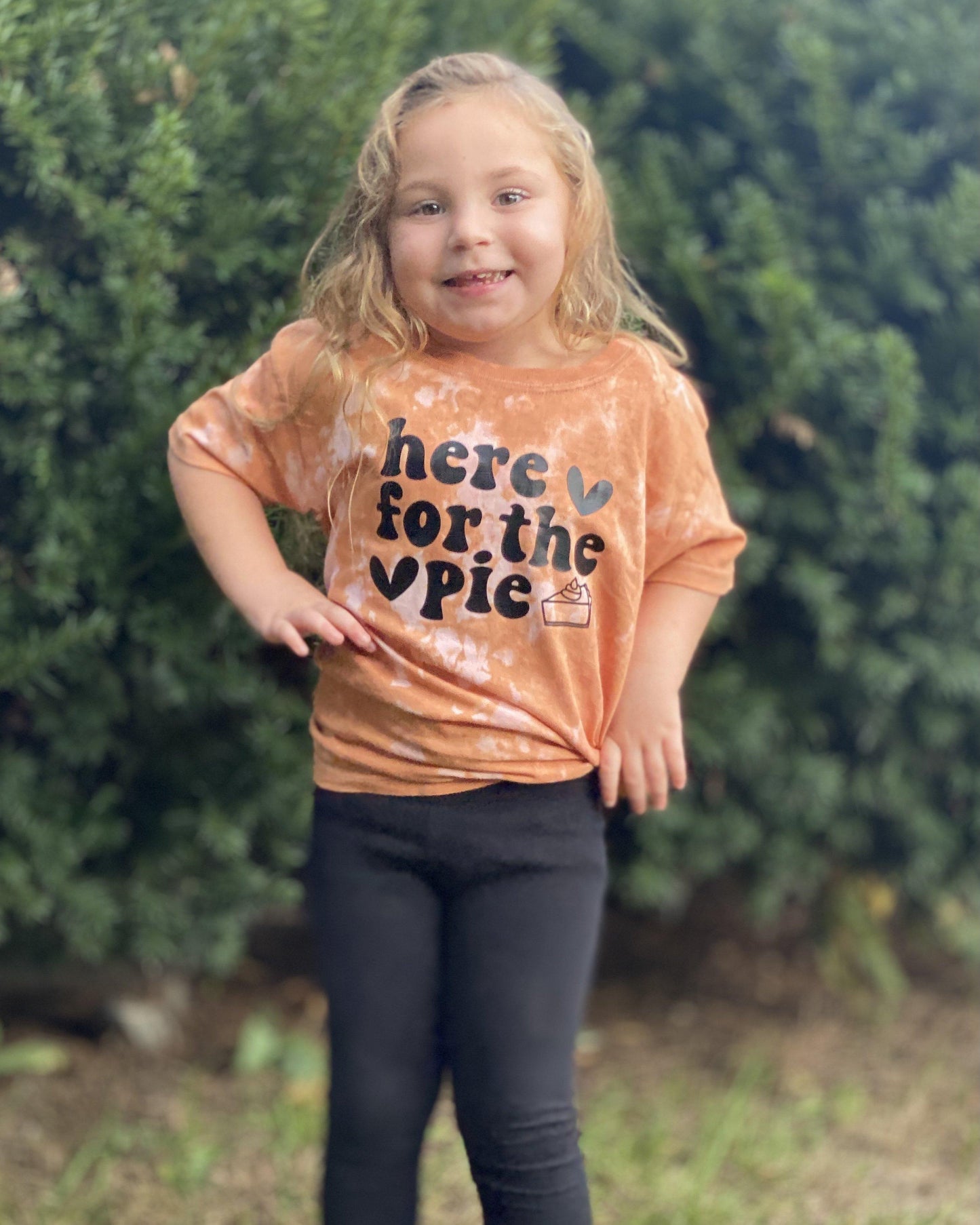 Here For The Pie - Youth Shirts -  Rustic Cuts