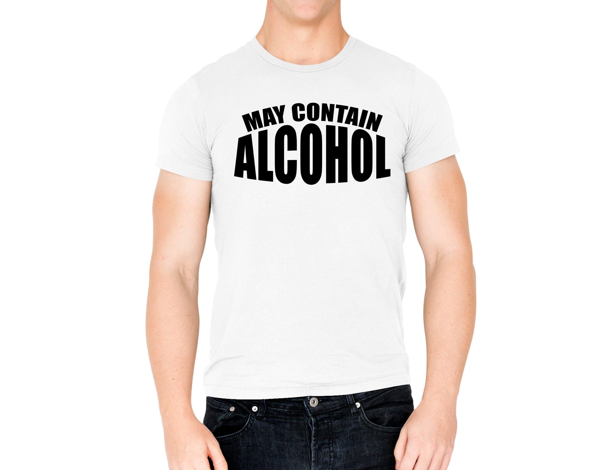 May Contain Alcohol - Men's/Unisex -  Rustic Cuts
