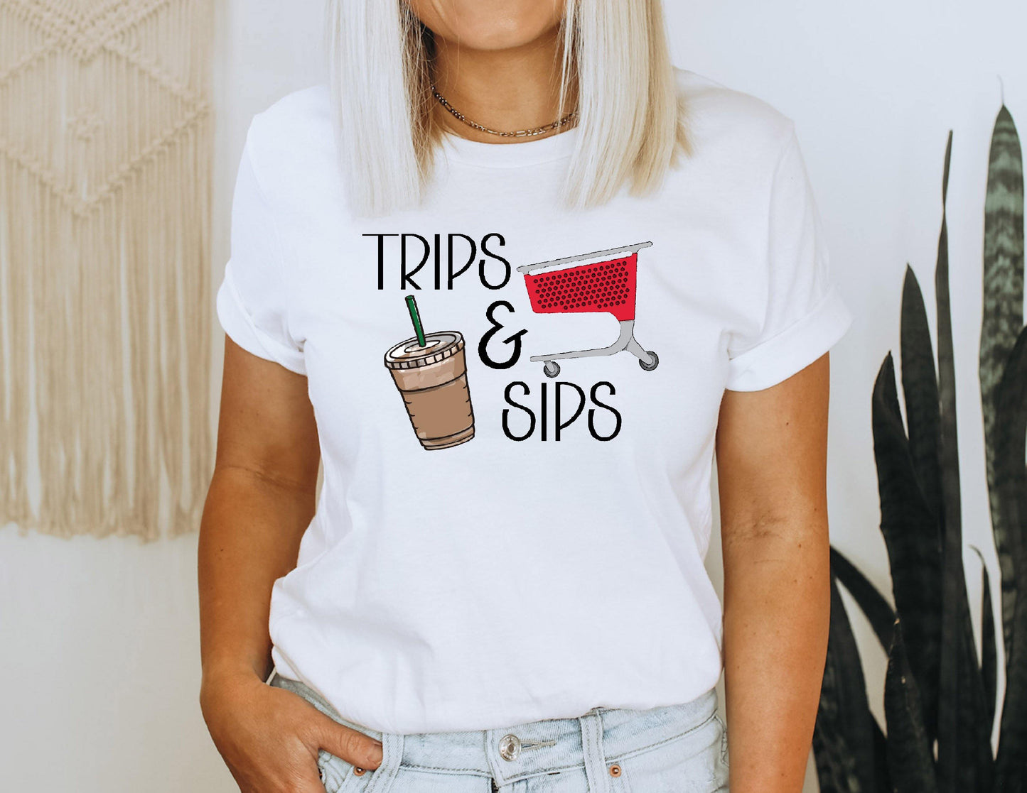 Trips & Sips - Women's shirts -  Rustic Cuts